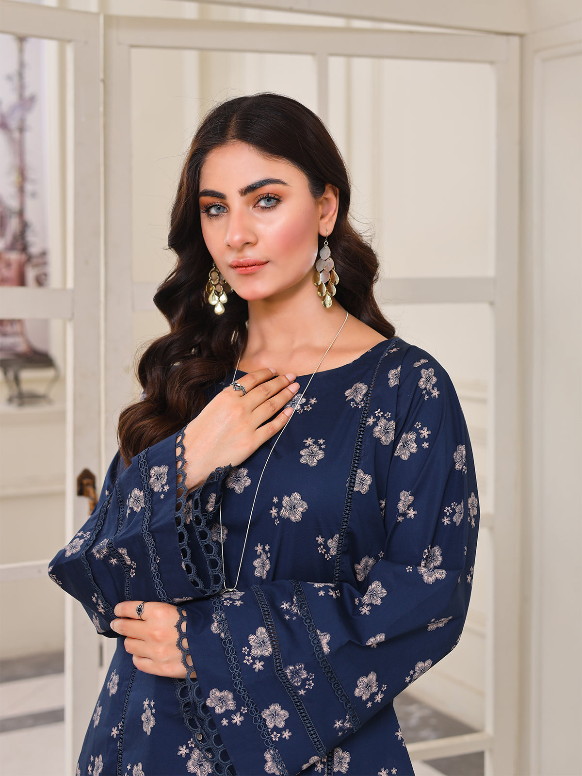 Printed kurta Fine cambric cotton "LTL 7862357"