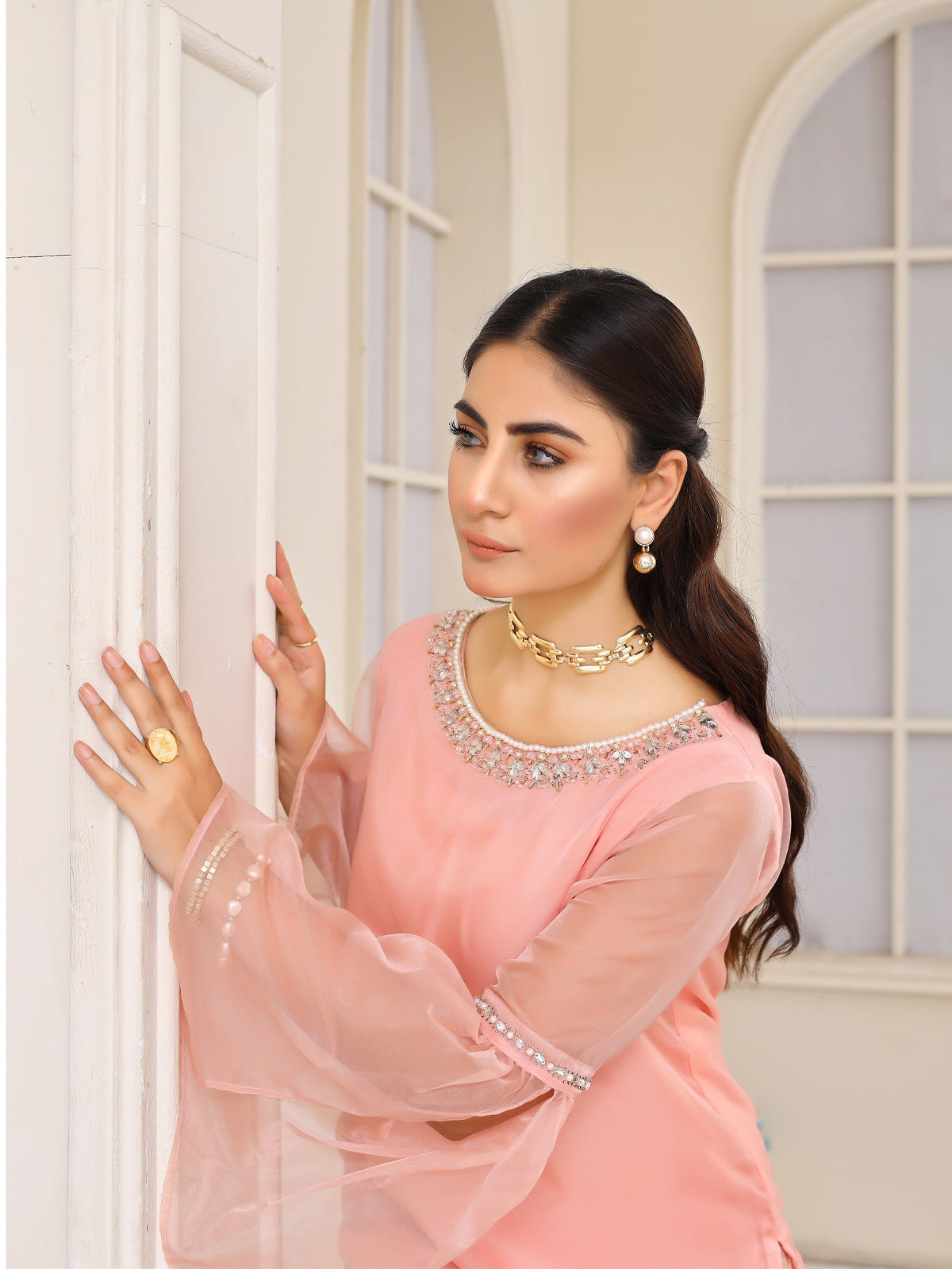 Beautiful Jacquard Belt Sharara WOMENS WEAR LTL 7862364