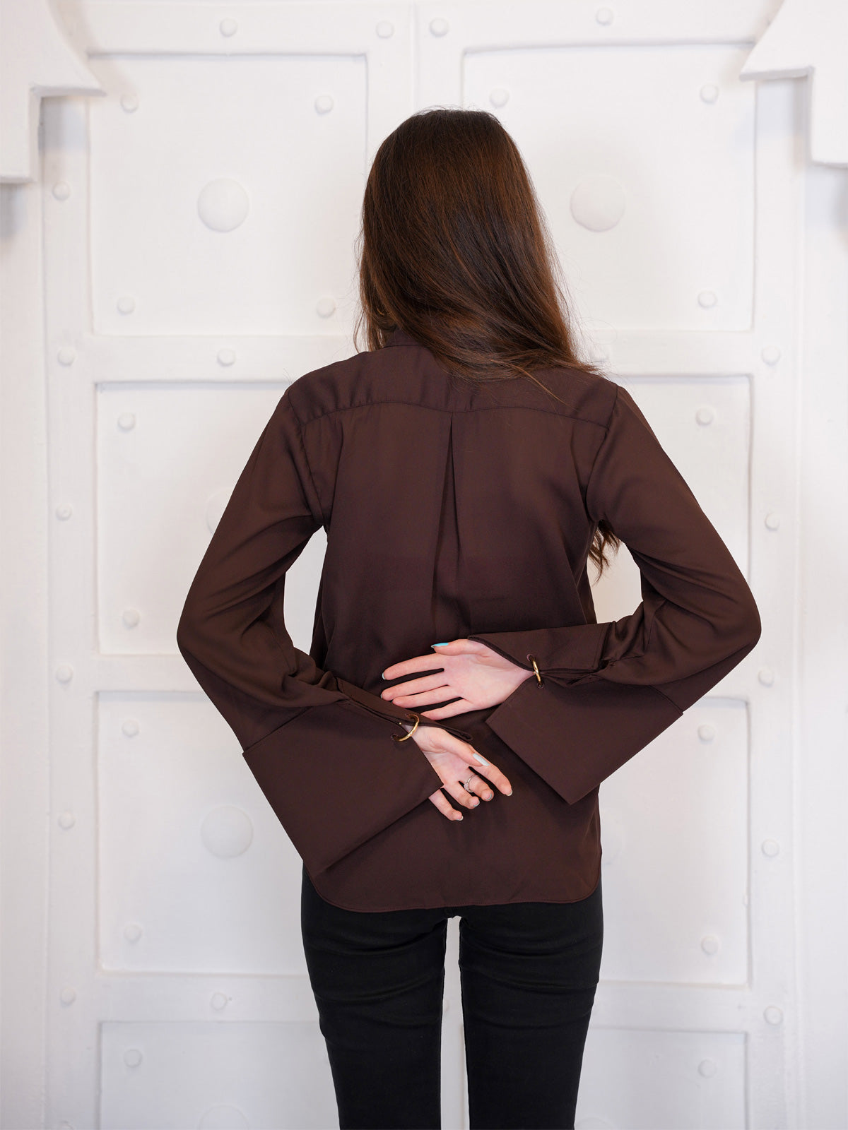 Chocolate Brown Jurjet Formal Shirt LTL 7862245