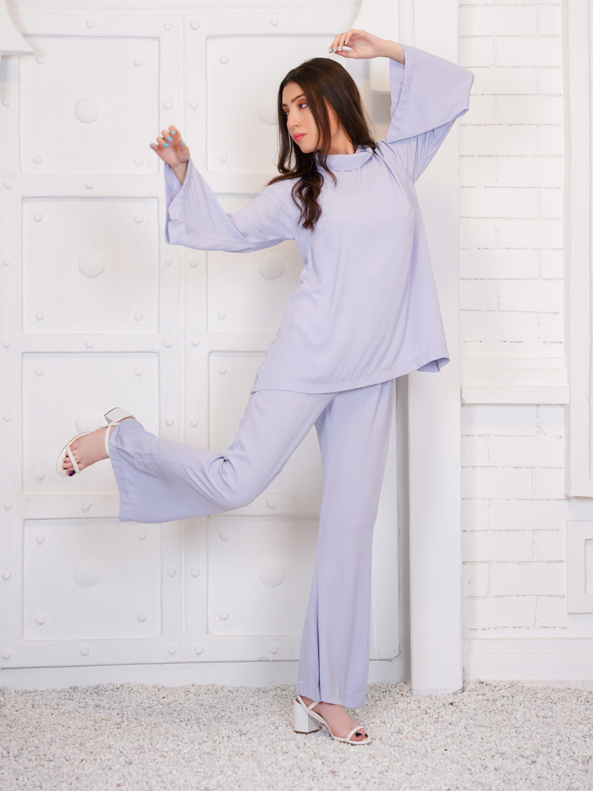 "Step out in style with Lavender Blue Co-ord." LTL 7862248